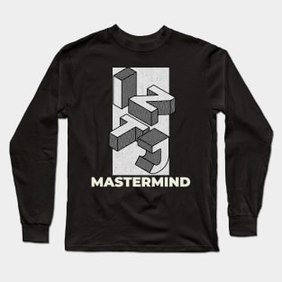 INTJ - Block Letters - Personality Type | T-Shirt | Myers Briggs | MBTI | Typology | Mastermind | Architect Long Sleeve T-Shirt